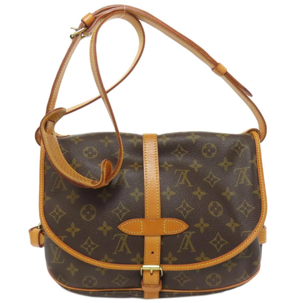 Louis Vuitton Bag Saumur Monogram Canvas Shoulder